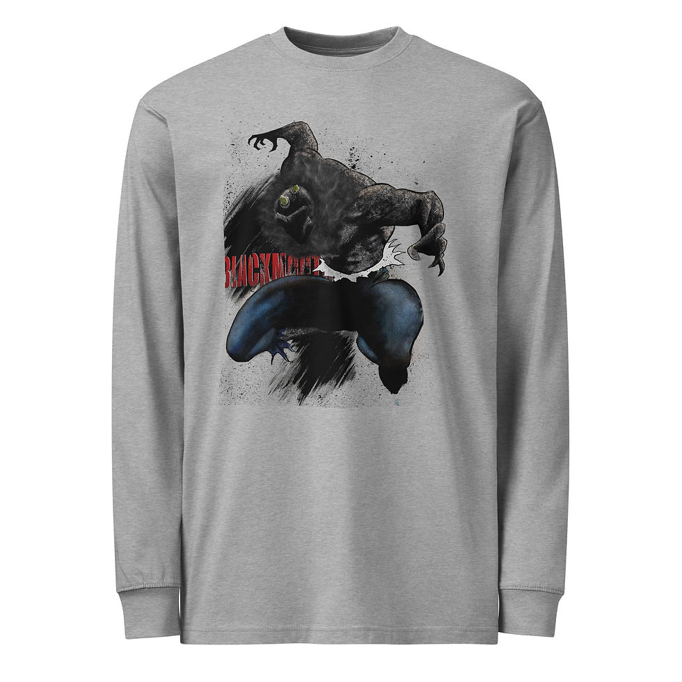Thumbnail: Men's heavyweight long sleeve BLACKMOUTH t-shirt