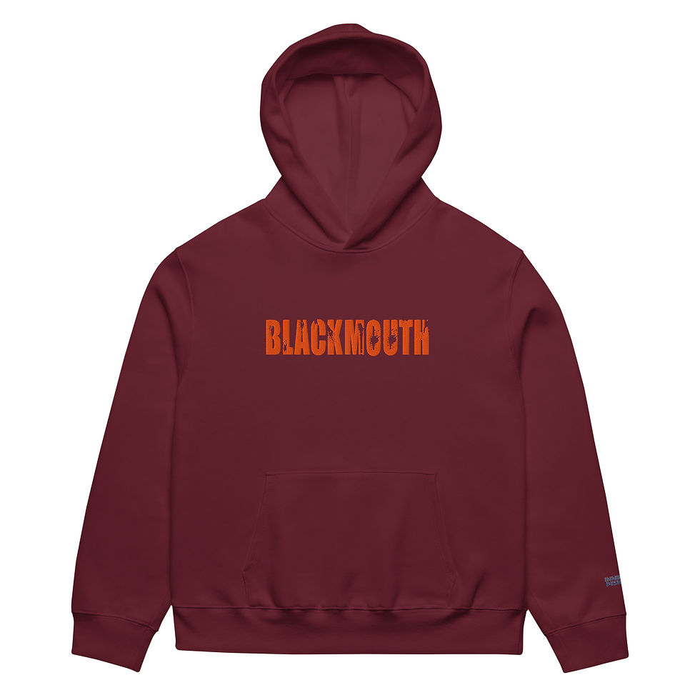Thumbnail: Oversized heavyweight  BLACKMOUTH hoodie