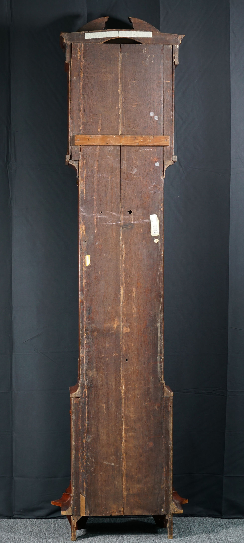 Thumbnail: A large Dutch musical longcase clock, 19th century (W15)