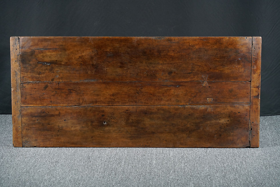 Thumbnail: A walnut and oak refectory table, late 17th century (N18)