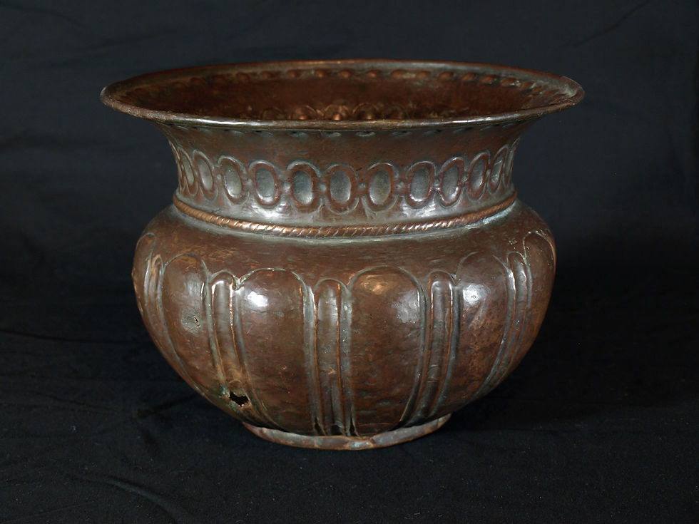 Thumbnail: A copper vessel, 17th/18th century  (S16)