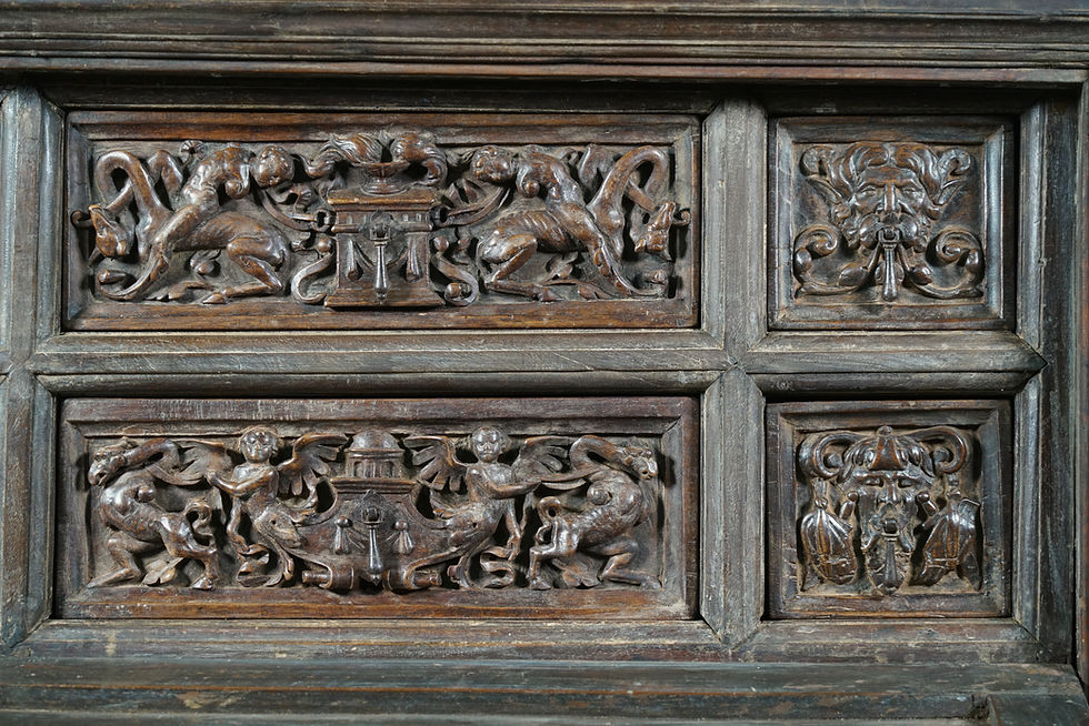 Thumbnail: A rare Spanish Renaissance cupboard, 16th century (R11)