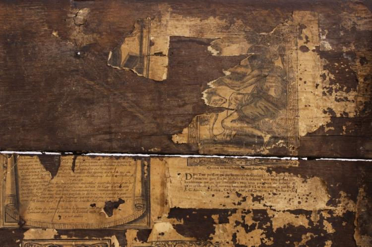 Thumbnail: A small Flemish oak chest, mid-16th century  (T01)