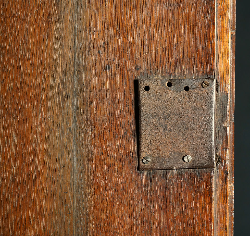 Thumbnail: William and Mary walnut cabinet on chest, early 18th century (Y20)