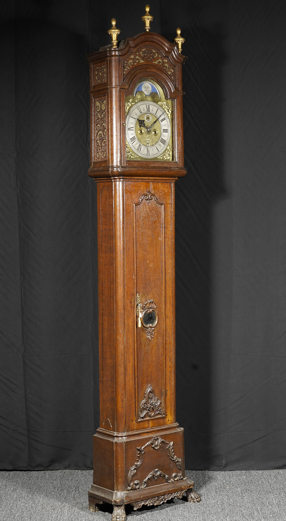 Thumbnail: A Dutch oak longcase clock, Daniel Soos, 18th c. (Y46)