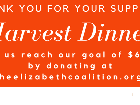 Thank You For Your Support for the 2020 Harvest Dinner
