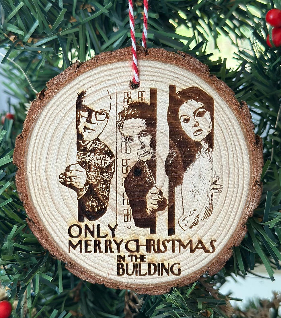 Only Murders in the Building Inspired Christmas Ornament