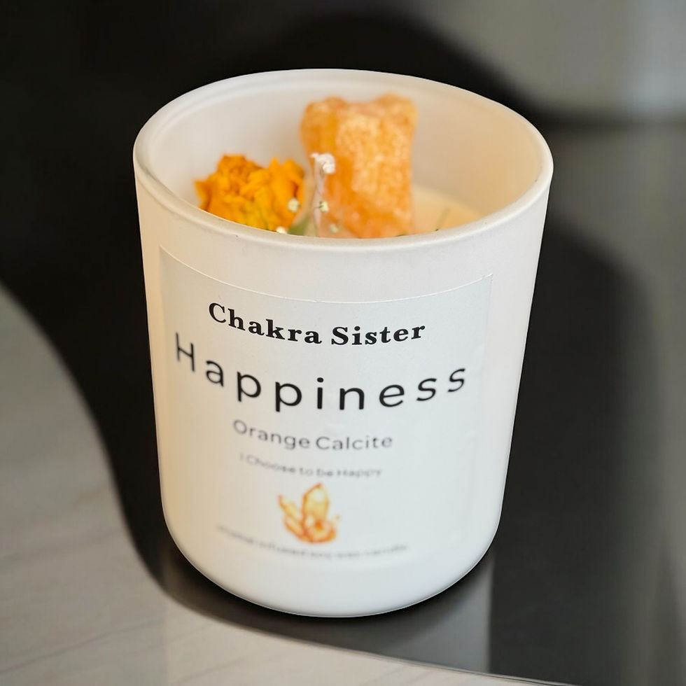 Thumbnail: Happiness Candle – Mango Coconut & Orange Calcite Energy