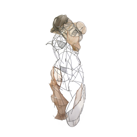 Sculpture de corps - chair en tension et transparence -Stéphane Parain