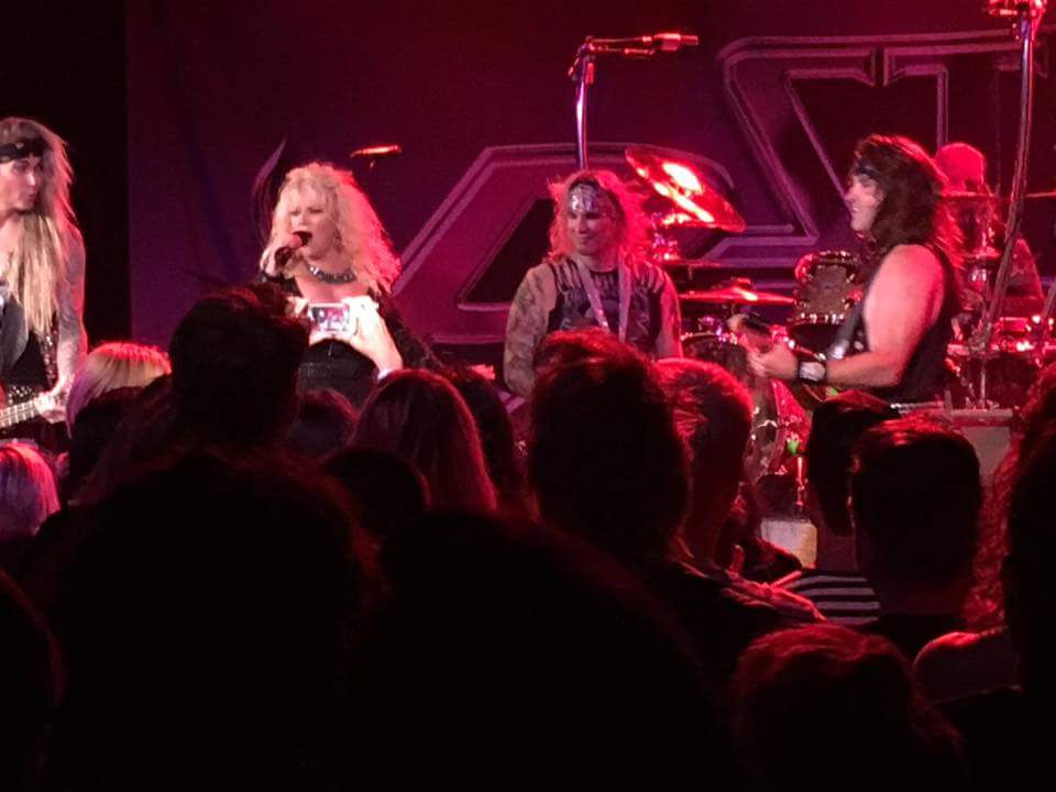 Sang with STEEL PANTHER