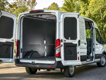 Pick up and delivery van