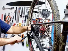 Performing a bicycle tune-up