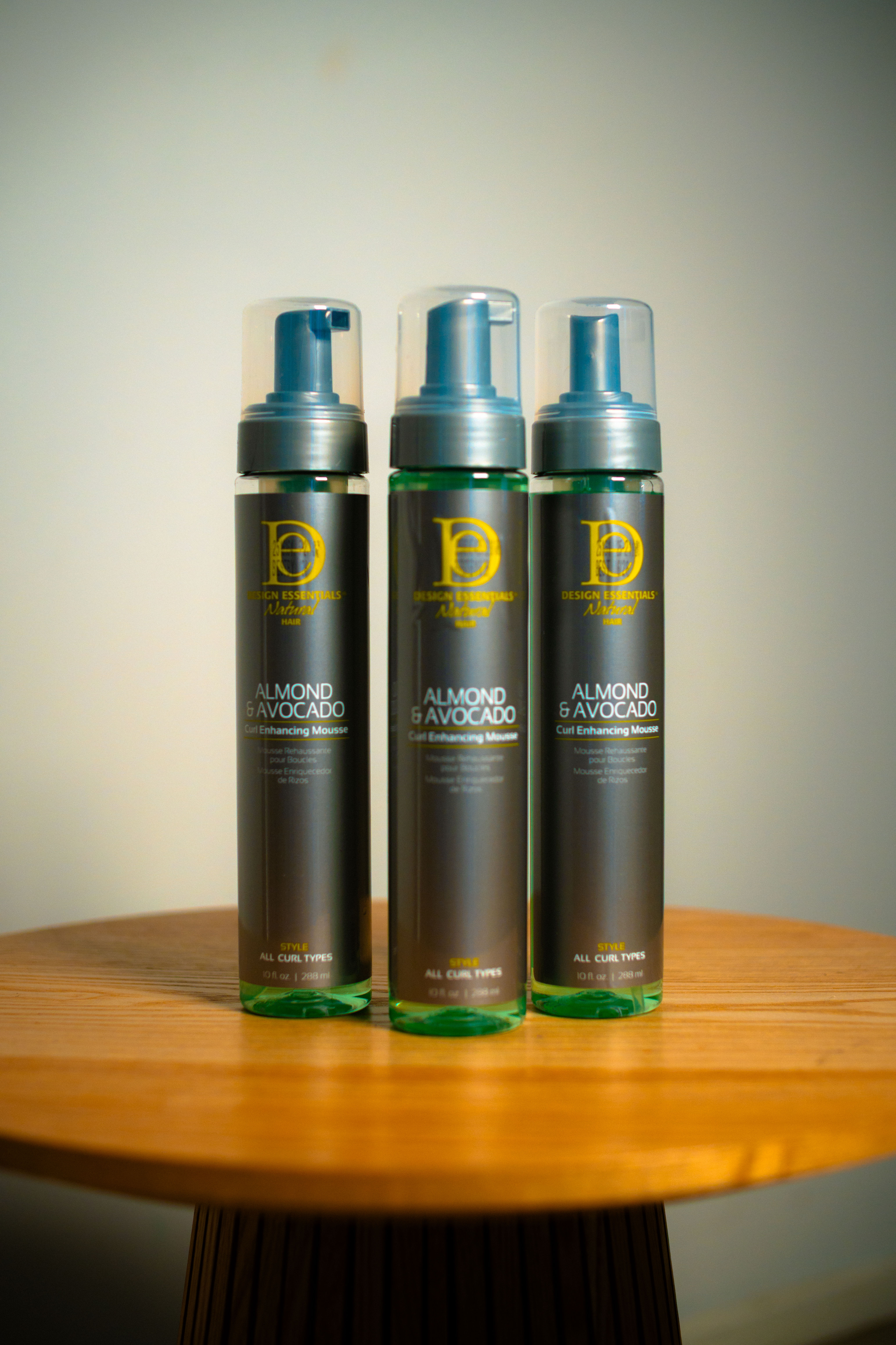 Design Essentials- Almond & Avocado curl enhancing mousse
