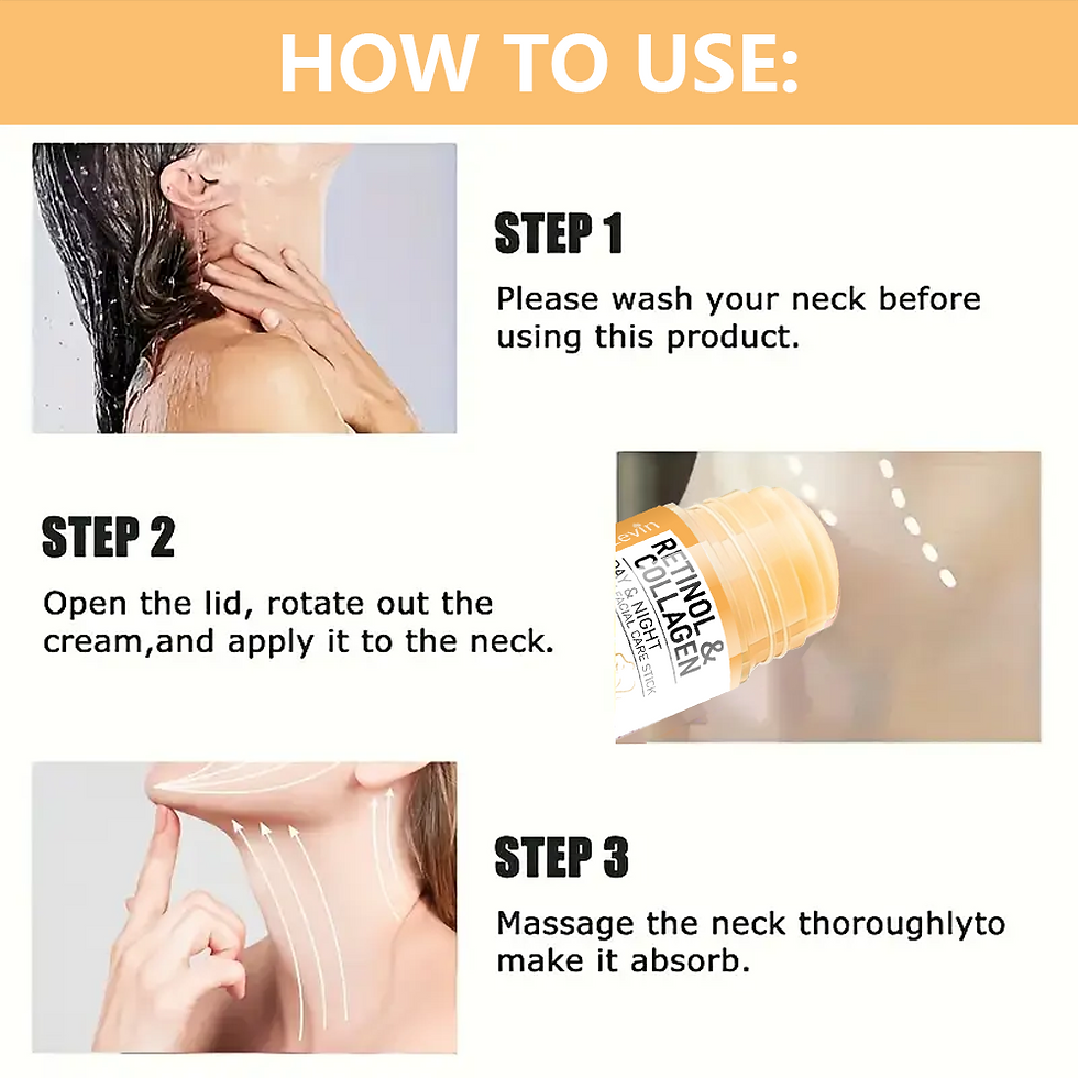 Thumbnail: Retinol and Collagen Facial Neck Cream, Lifting Neck, Firming and Moisturizing S