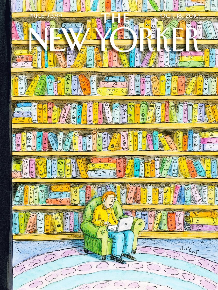 “Shelved,” by Roz Chast, October 18, 2010