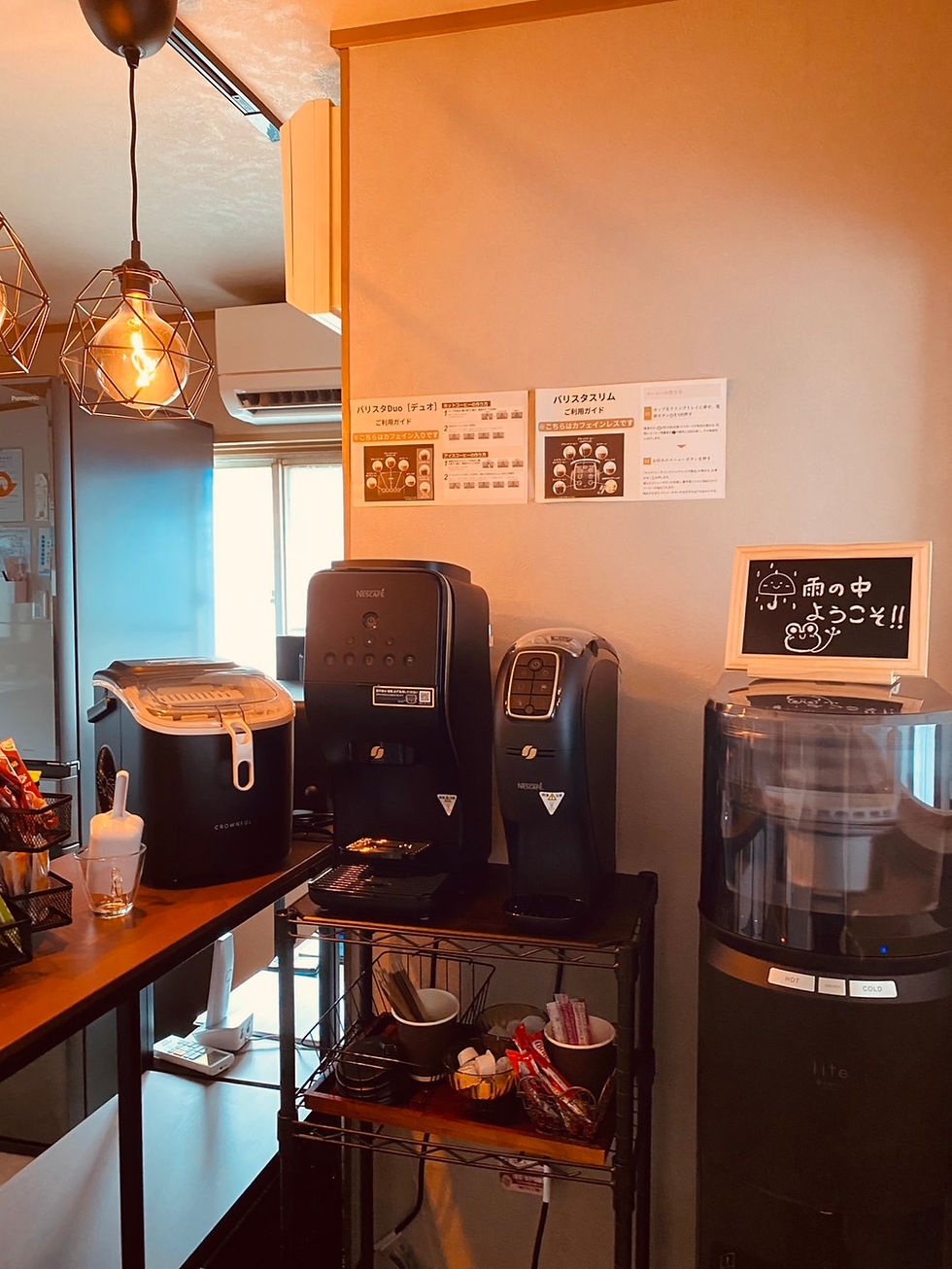 カフェコーナー