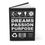 Miniatura: DPP (Dreams Passion Purpose) Hardcover Ruled Journal - B&W (Hardback)