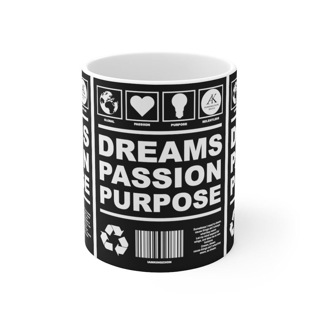 DPP (Dreams Passion Purpose) White Mug