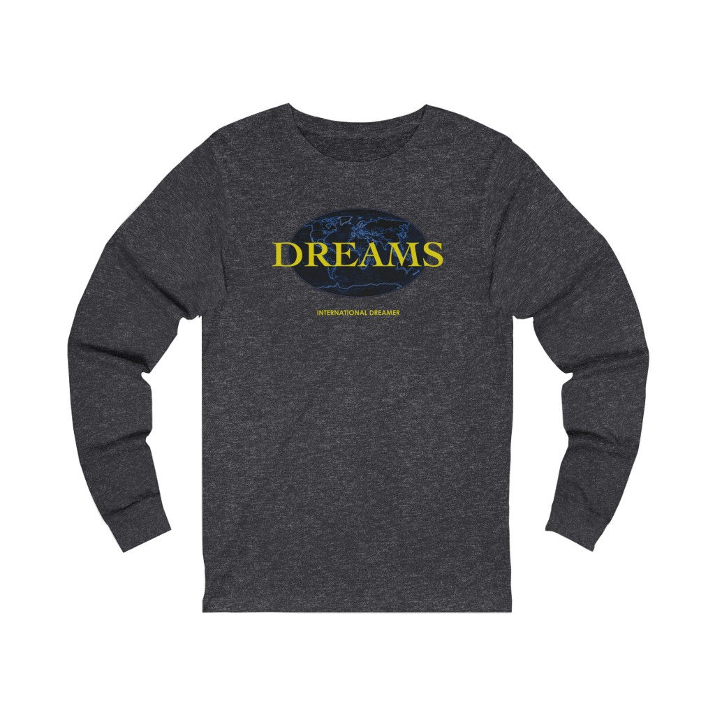 International Dreamer Graphic Long Sleeve T-shirt Design