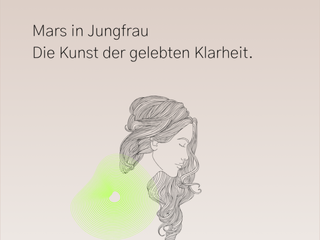 Jungfrau mit neon Schmuckelementen