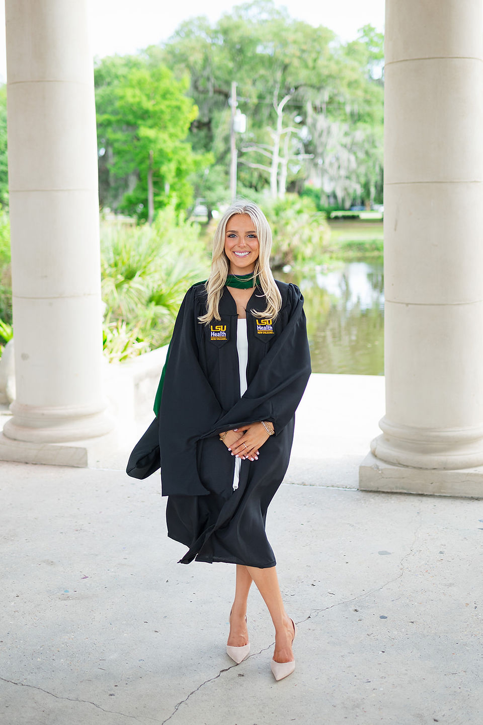 LSU Health New Orleans PA graduate in New Orleans City Park 