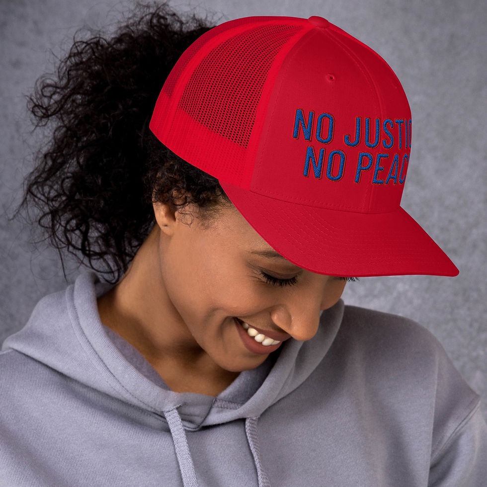 Thumbnail: No Justice, No Peace Trucker Hat