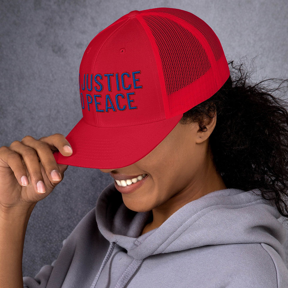 Thumbnail: No Justice, No Peace Trucker Hat