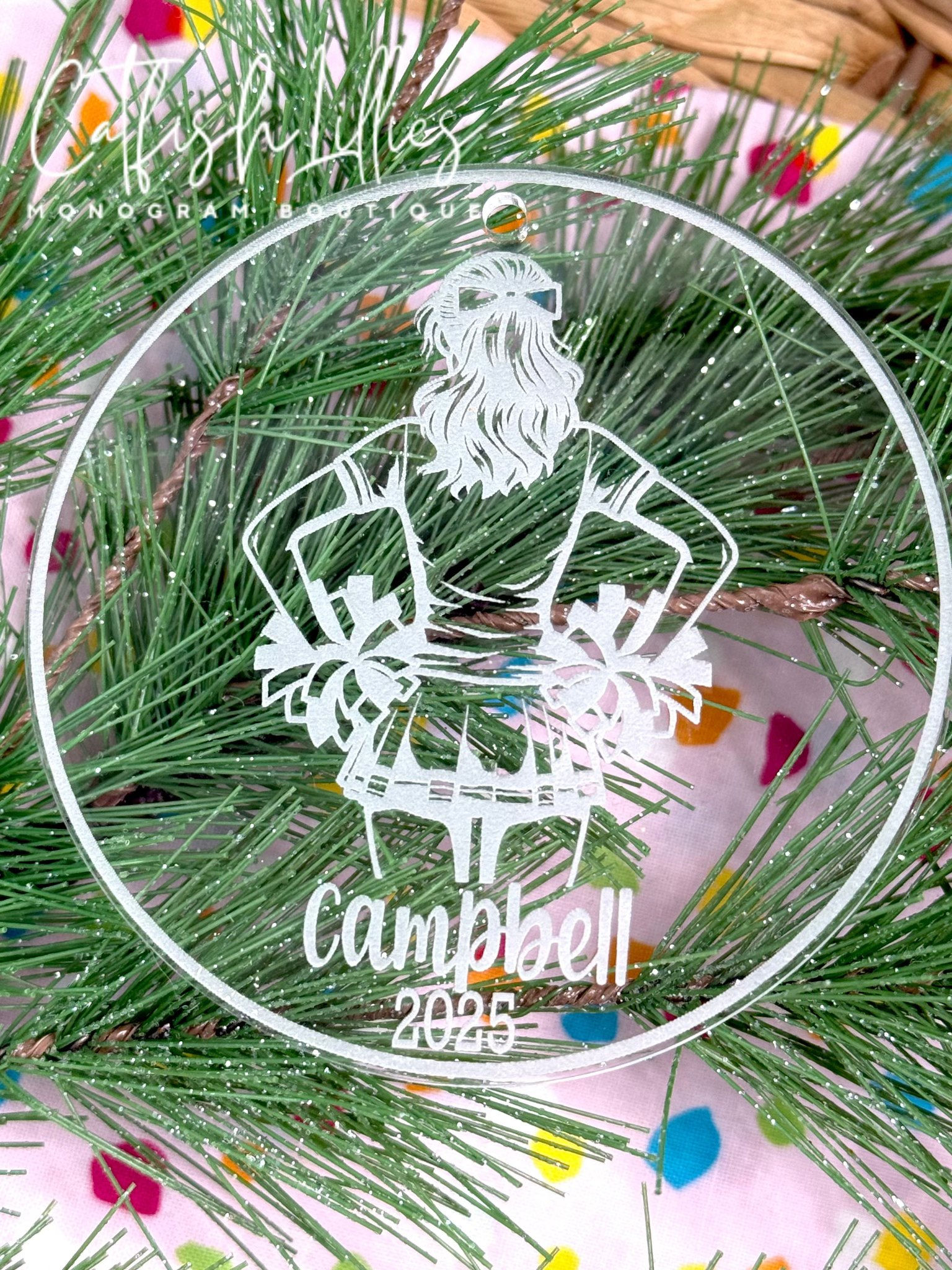 Cheer Ornament Option 1