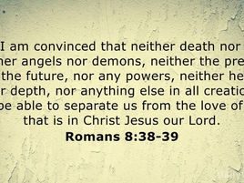 22 December 2021 – Nothing can separate you from God’s love