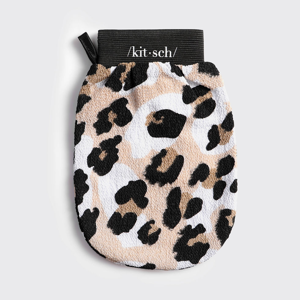 Thumbnail: Eco-Friendly Exfoliating Glove - Leopard