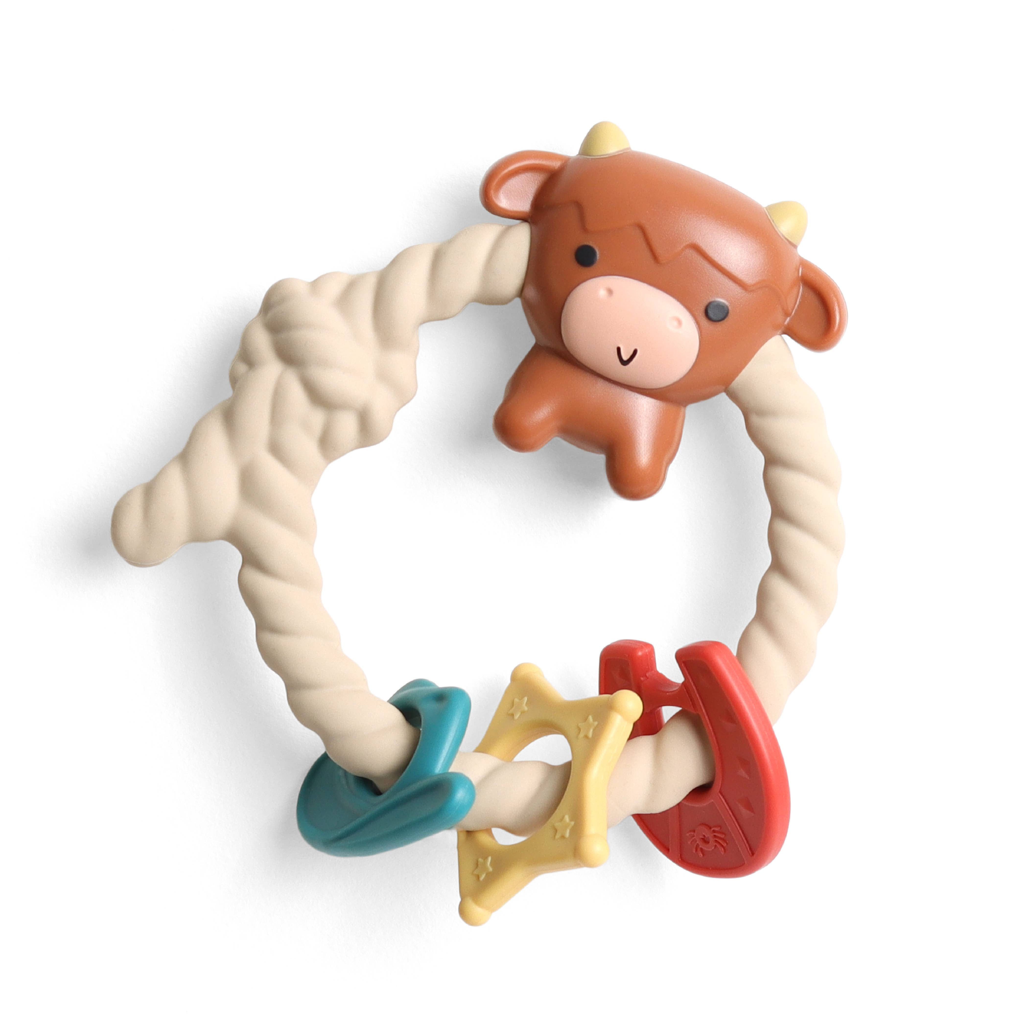 *NEW OPTION* Ritzy Rattle™ Silicone Teether Rattles