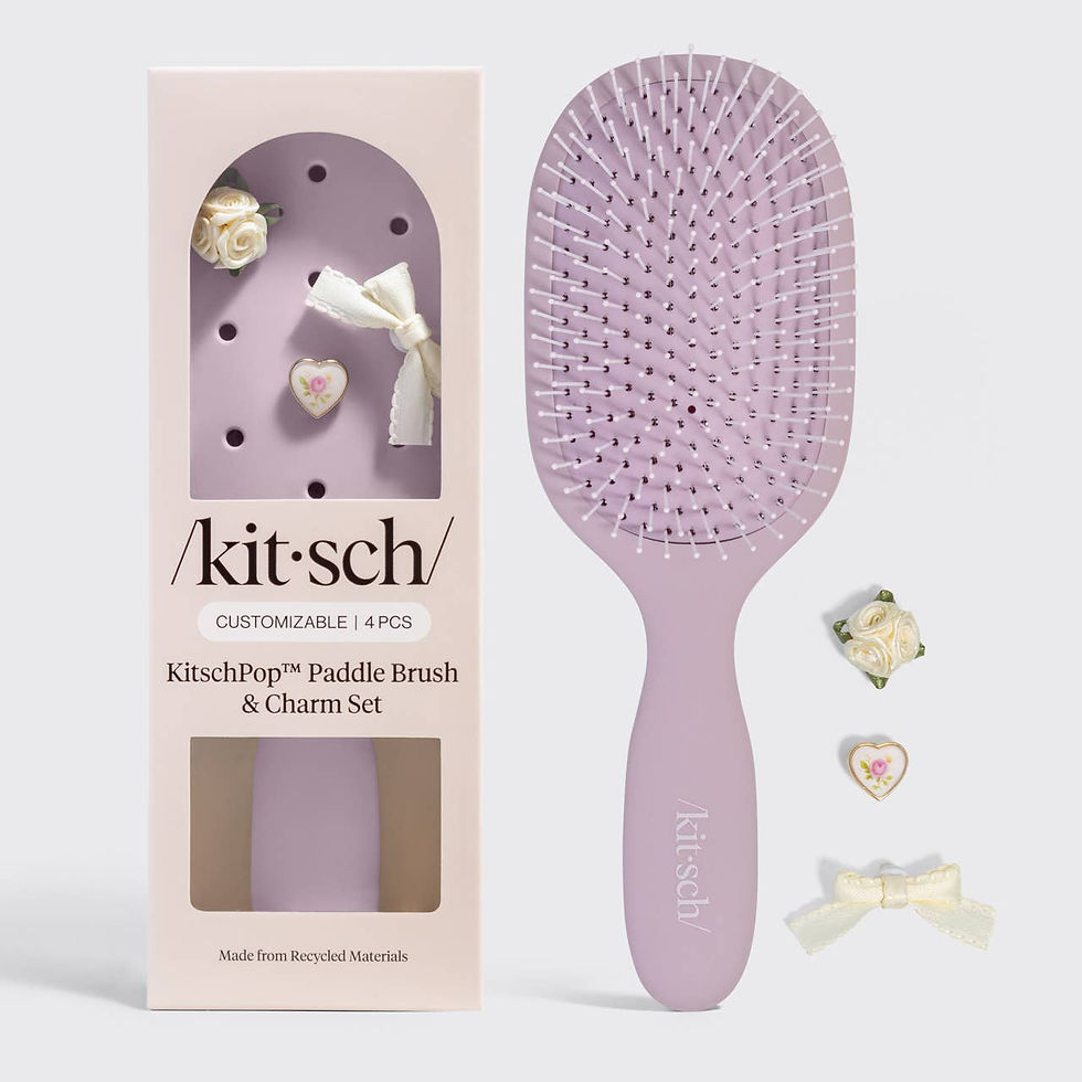 Thumbnail: KitschPop™️ Paddle Brush - Soft Violet