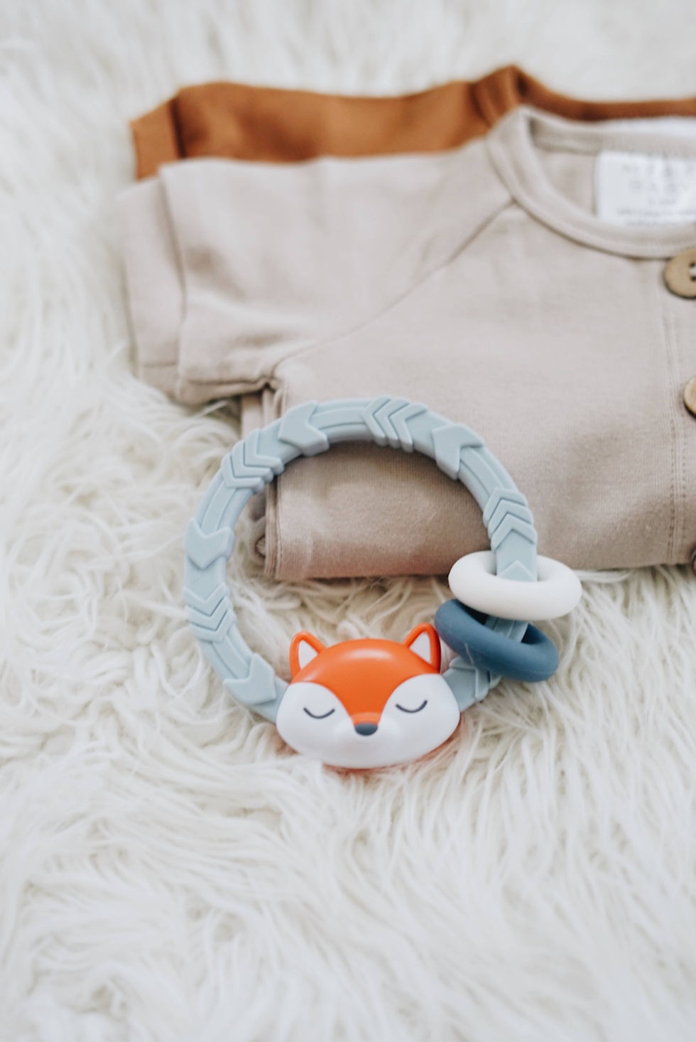 Thumbnail: *NEW OPTION* Ritzy Rattle™ Silicone Teether Rattles