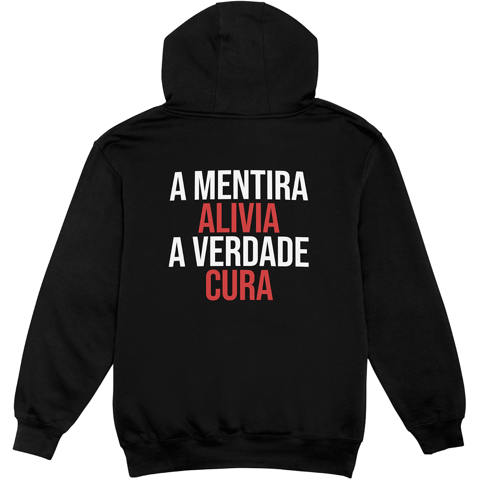 Miniatura: Camiseta "A mentira alivia a verdade cura"