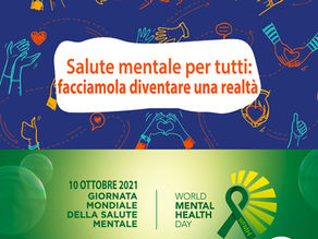 Giornata internazionale per la salute mentale - 10 ottobre 2021