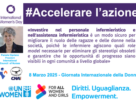 Accelerare l’azione per TUTTE le donne e le ragazze: diritti, uguaglianza, empowerment'