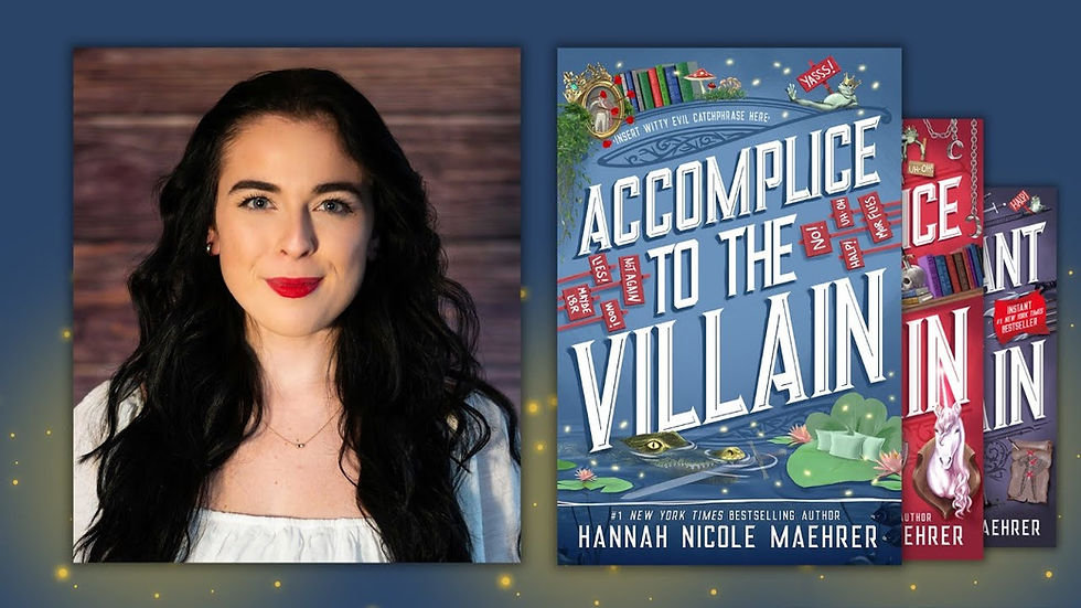 Author Talk with Hannah Nicole Maehrer