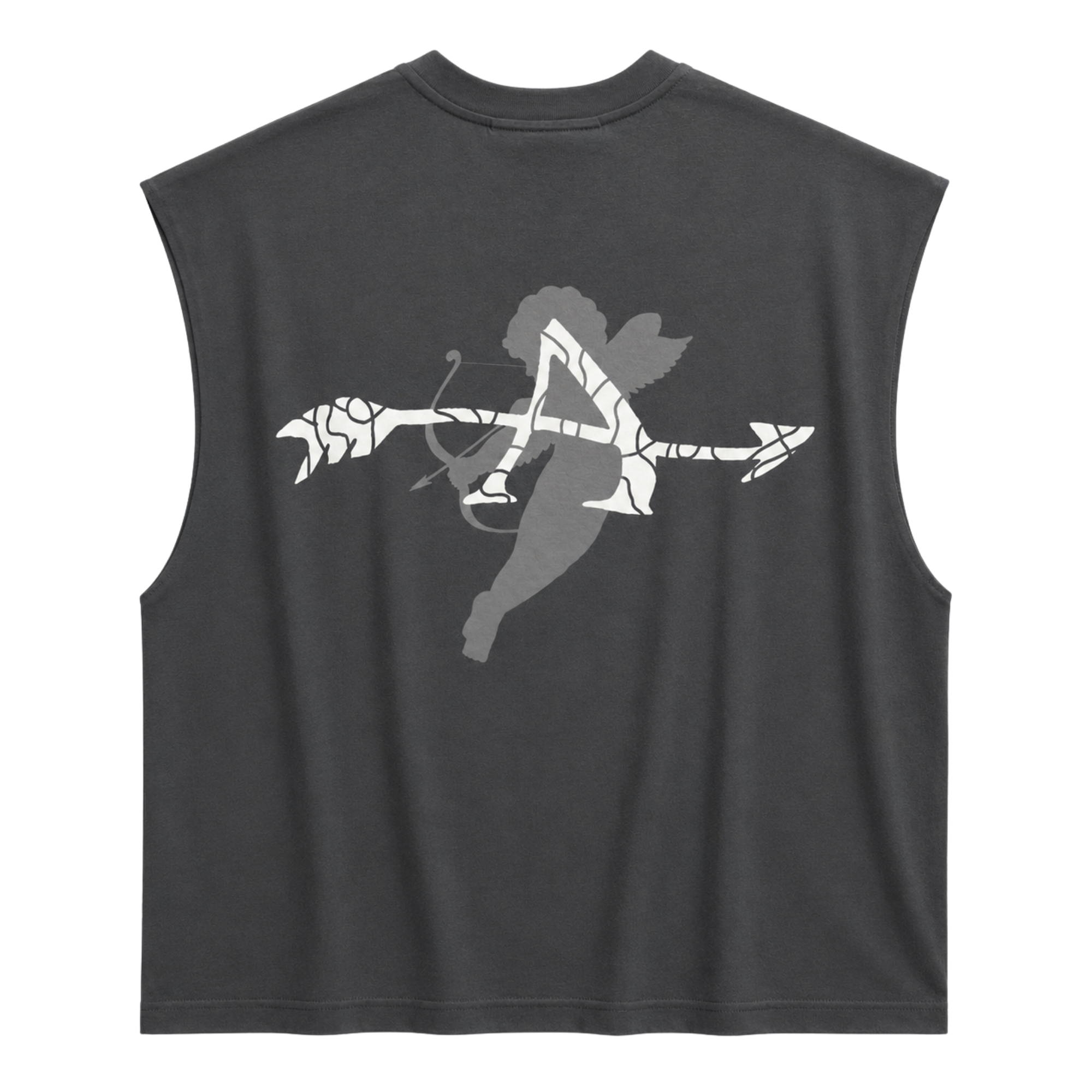 Sleeveless Dark Grey