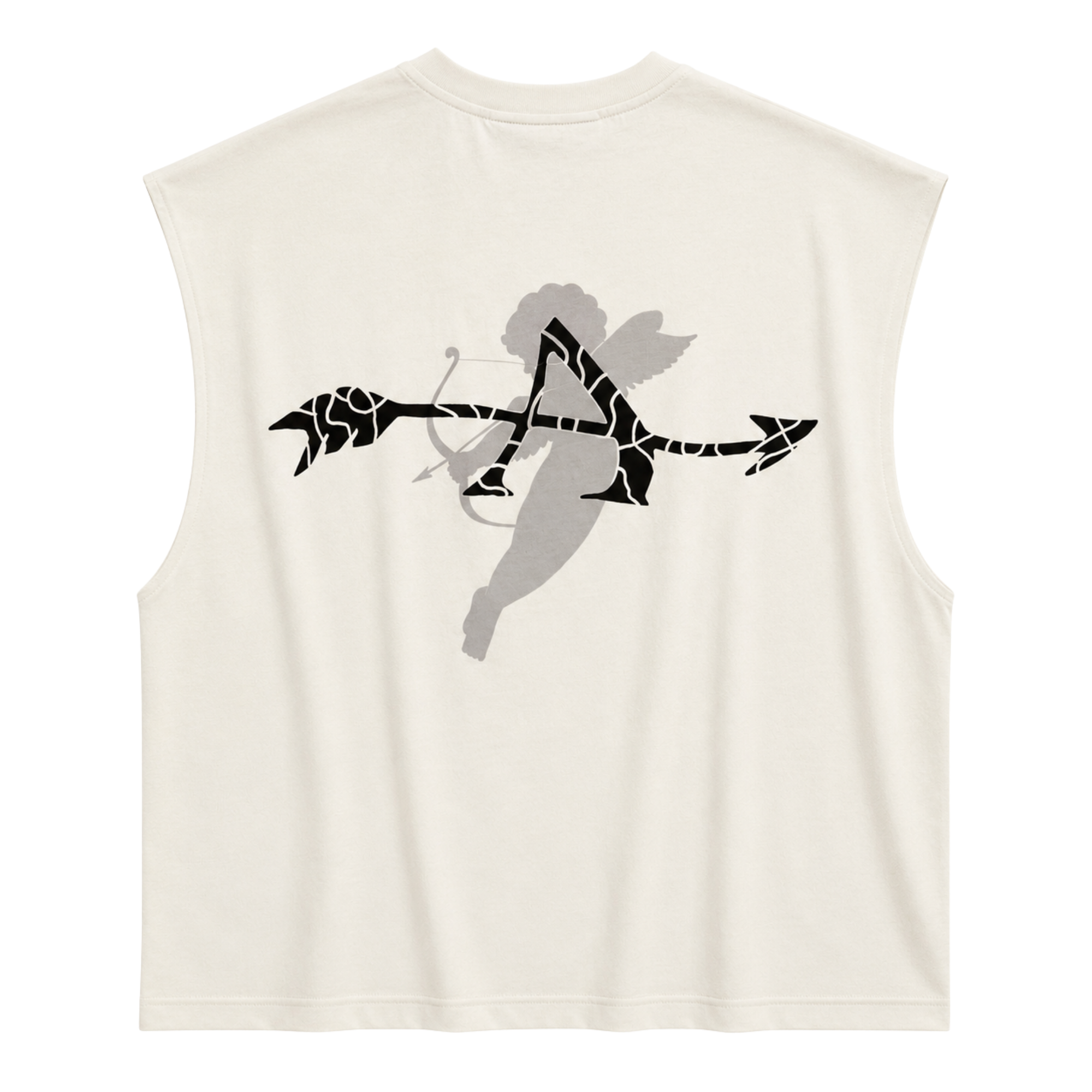 Sleeveless Dust White