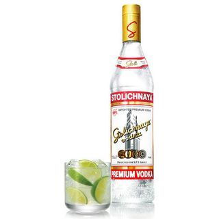 STOLICHNAYA VODKA 80 PROOF 750ML  (811751020007)