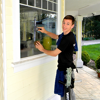 jairus gould washing windows for bridge city