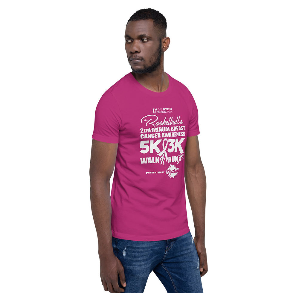 Thumbnail: Breast Cancer 5K Event Short-Sleeve Unisex T-Shirt