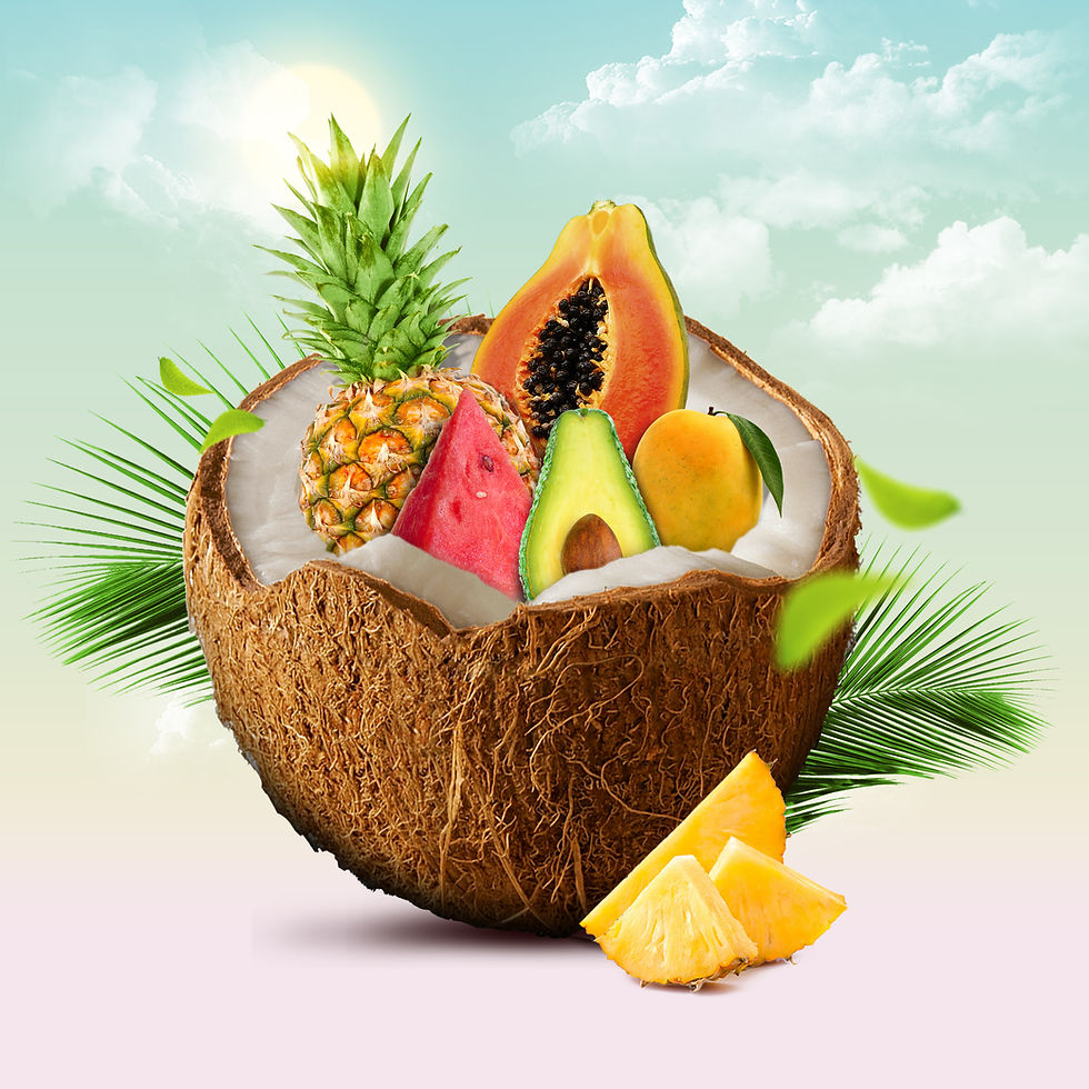 JUV---Coconut-with-fruits