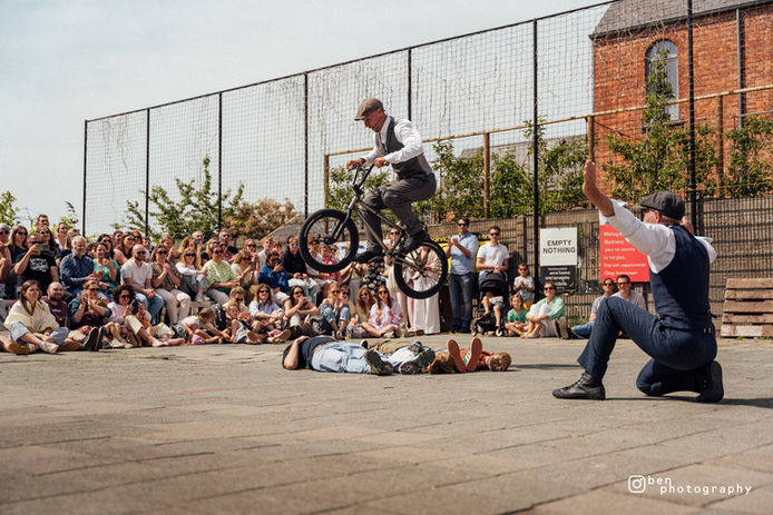 spectacle vélo bmx peaky bikers