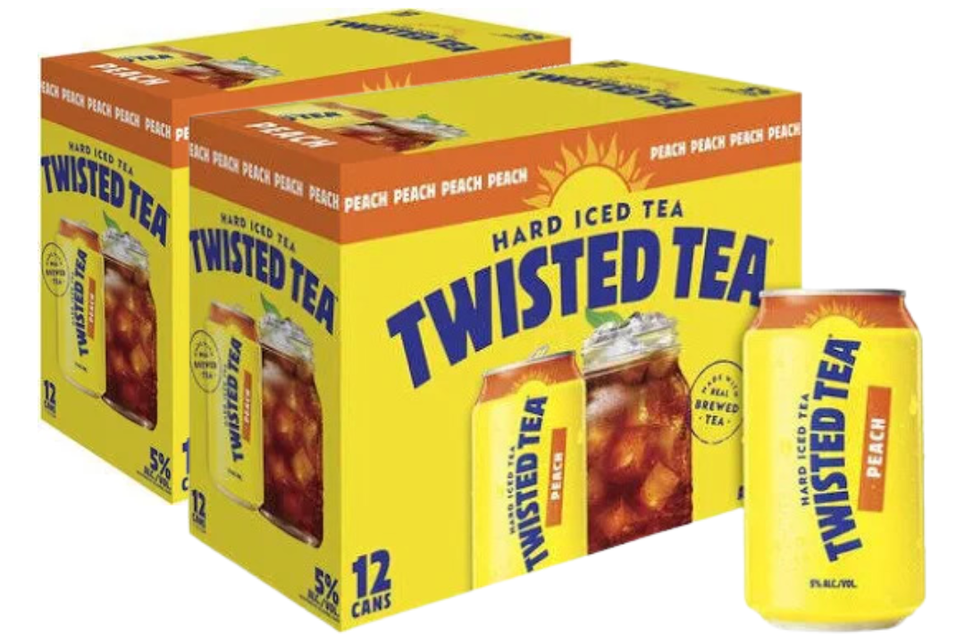 Twisted Tea Peach in 2 - 12 Packs