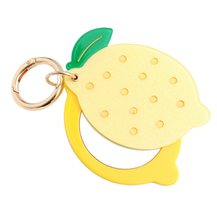 Lemon Mirror Keyring