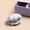 Thumbnail: Tiny Matchbox Ceramic Pearl Oyster Token