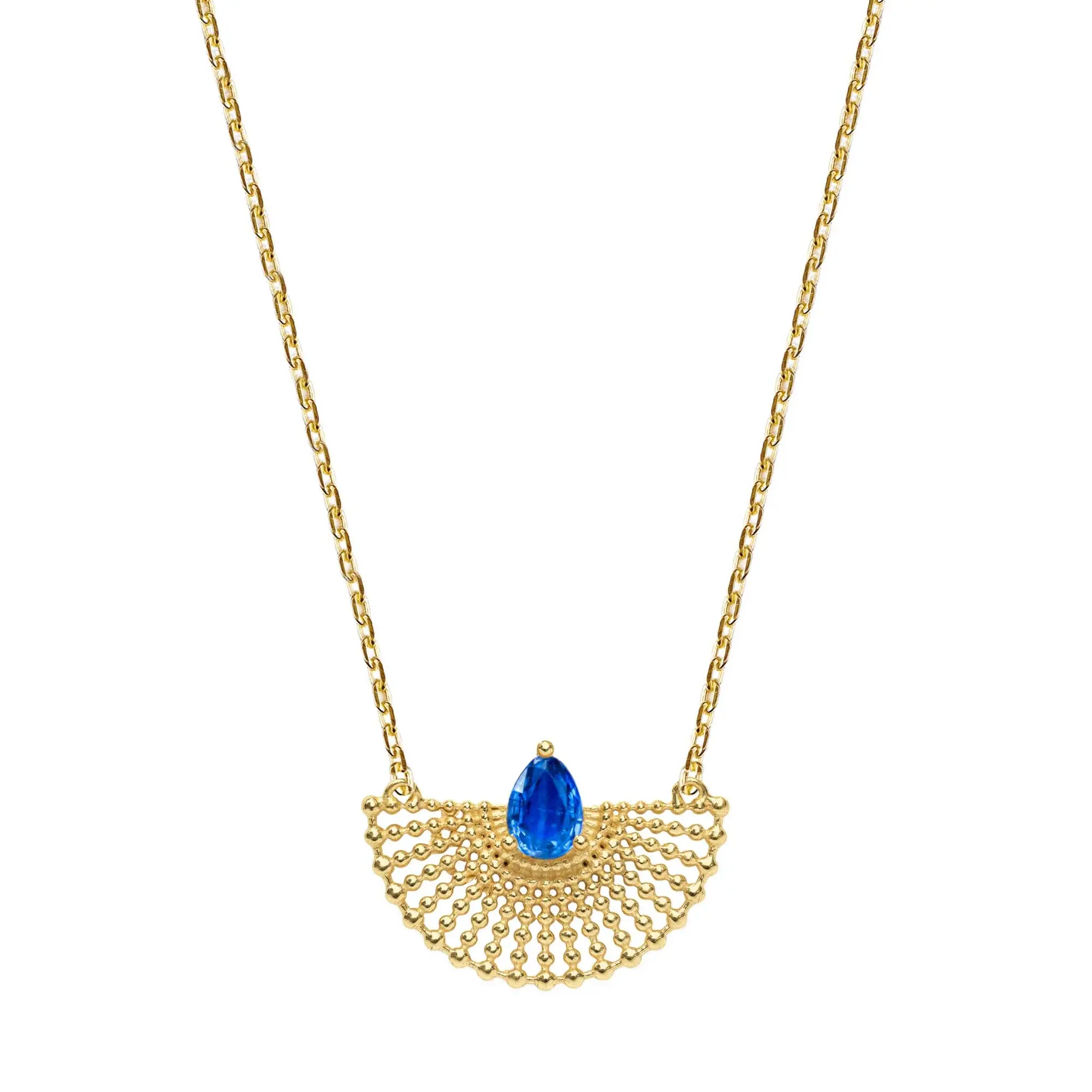 Charlotte's Web Surya Necklace - Gold