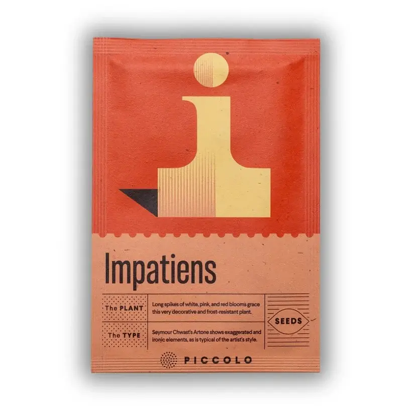 Botanical Alphabet Seed Pack - I - Impatiens