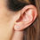 Thumbnail: Sterling Silver Starfish Stud Earrings